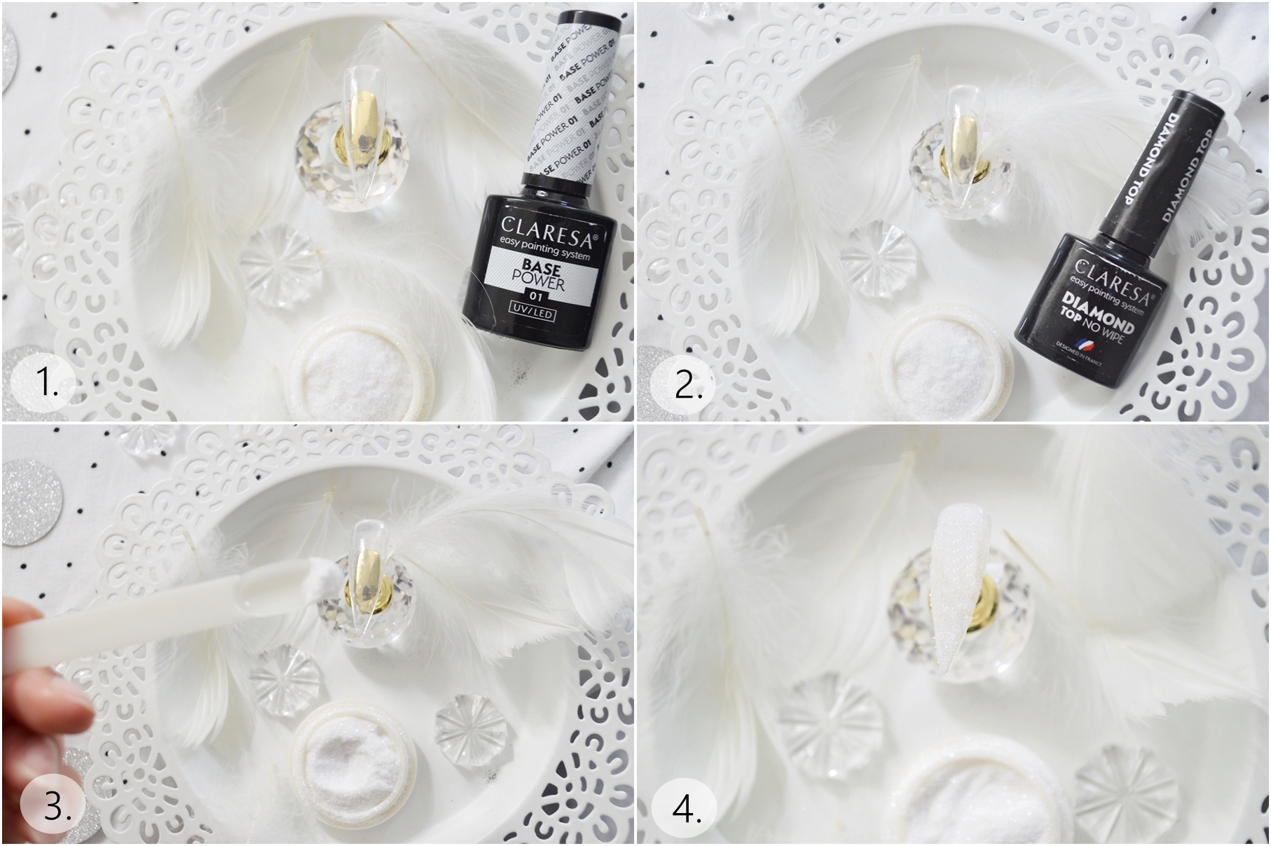 efekt szronu krok po kroku